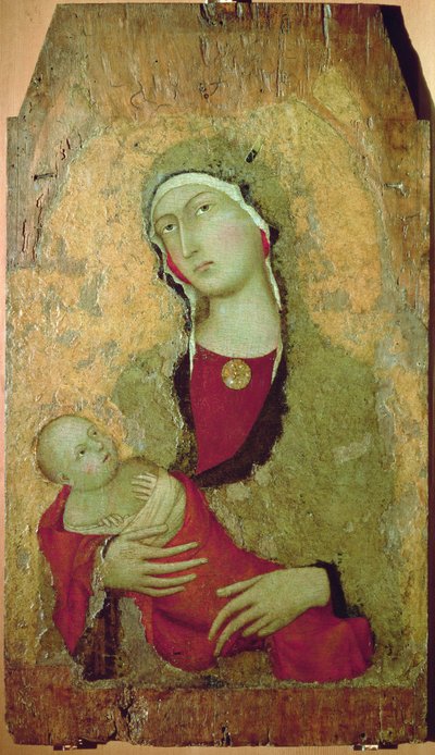 Madonna mit Kind von Simone Martini